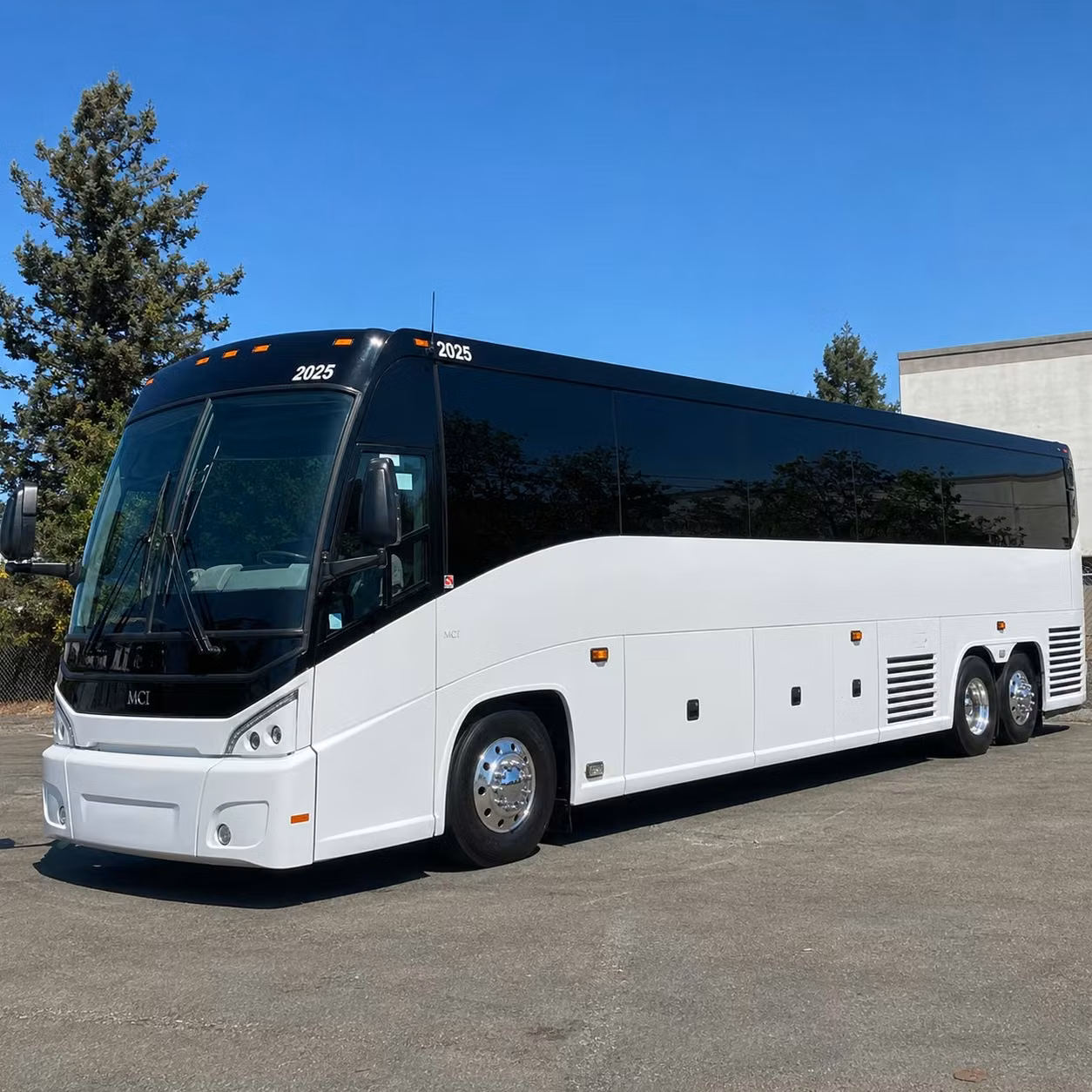 56 passenger charter bus