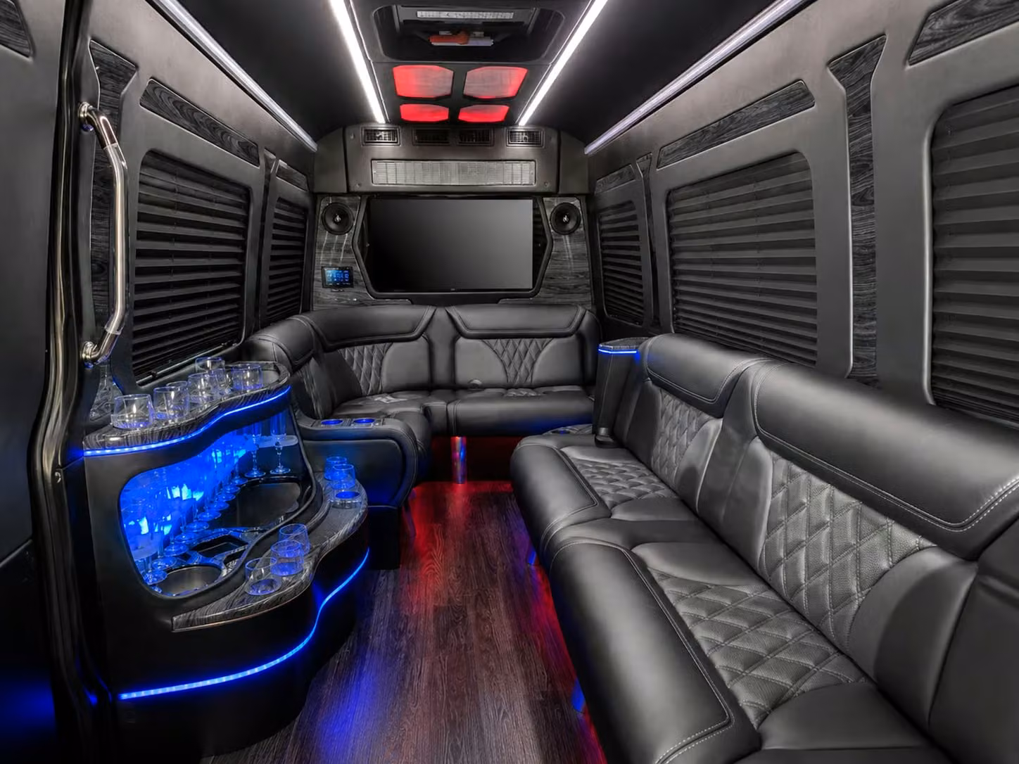 sprinter limousine inside