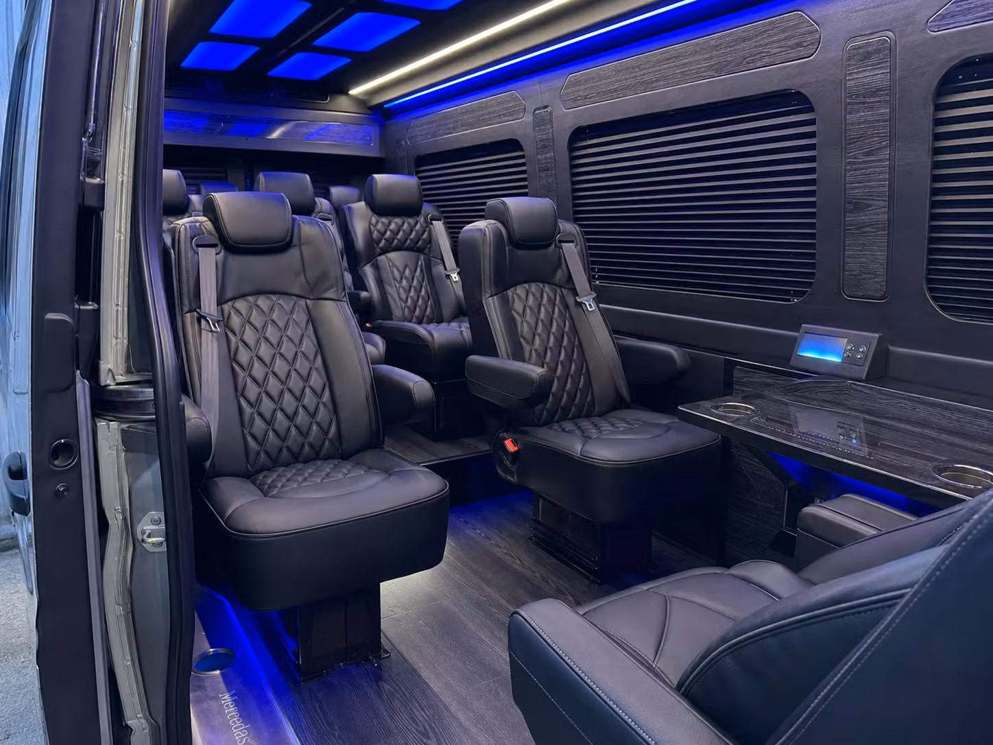 sprinter van transportation for groups and events across plano