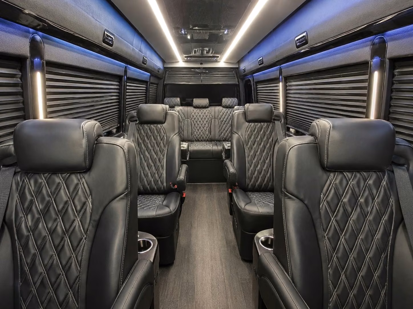 sprinter van with driver interior